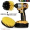 Drill Brush Power Scrubber By Useful Products 5 in W 5 in L Brush, Yellow Y-S-5O-QC-DB - alternate 7